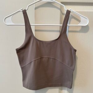 Aritzia TnAction TnaBUTTER Brown Bound Tank